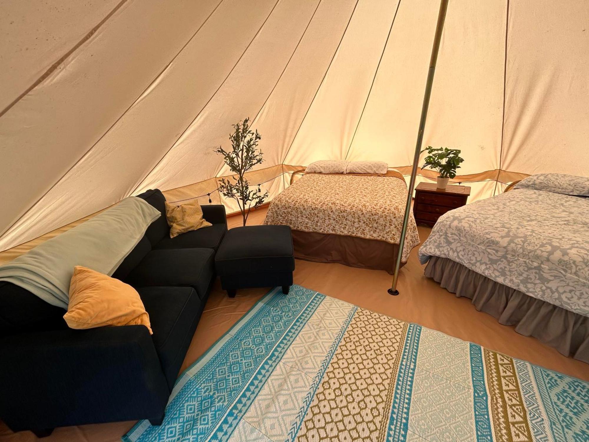 Maleka Farm: Tent Glamping North Shore Oahu Laie Exteriör bild