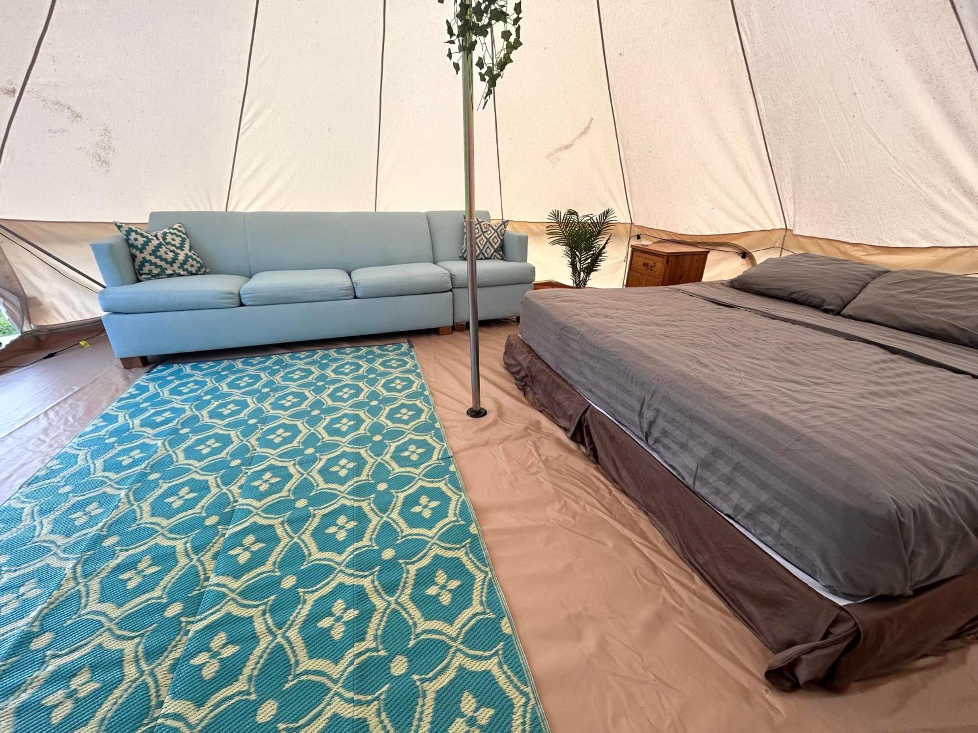 Maleka Farm: Tent Glamping North Shore Oahu Laie Exteriör bild